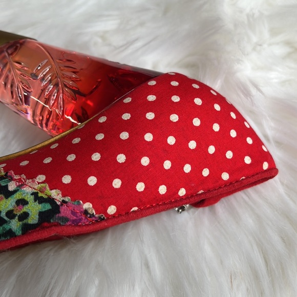 ❌ Irregular Choice Red Stick Of Rock Lucite Heels - Picture 7 of 16